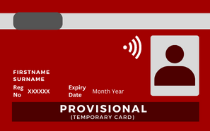 CSCS Red Provisional Card